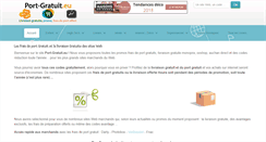 Desktop Screenshot of port-gratuit.eu
